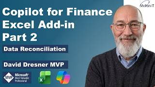 Copilot for Finance in Excel - Part 2: Reconcile Financial Data