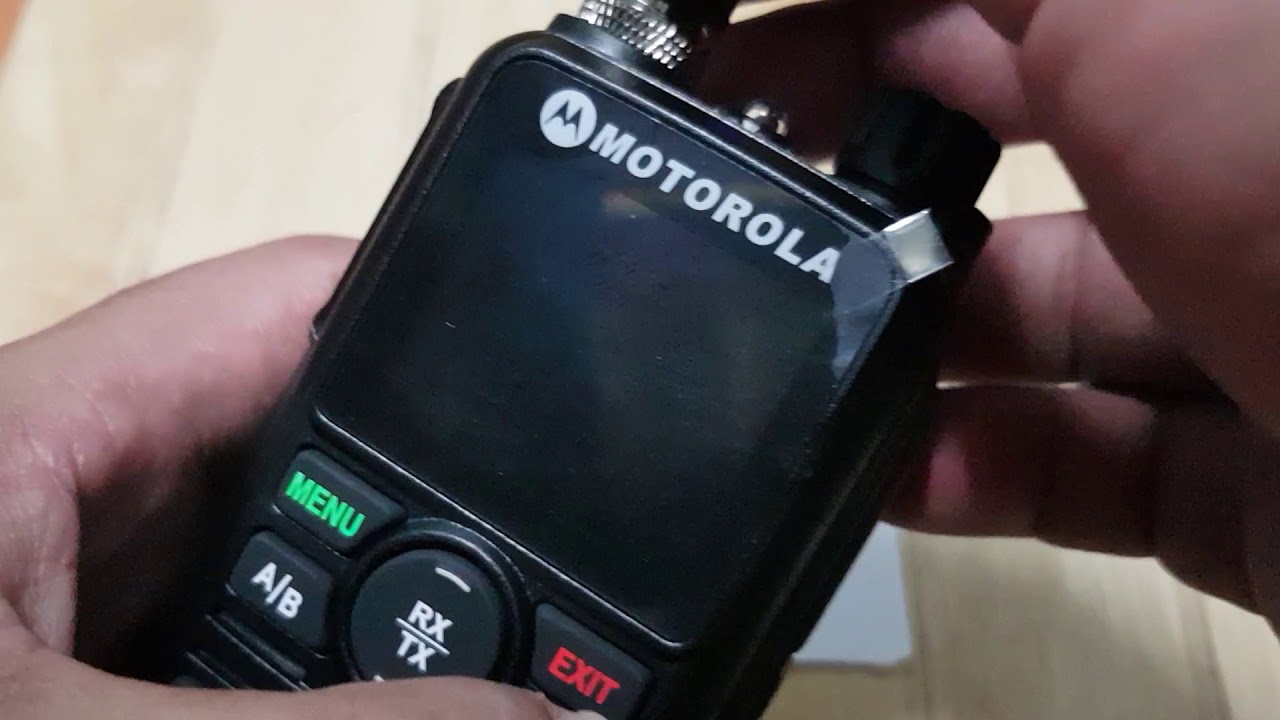 วิธีปิดโทน DCS Motorola gp888