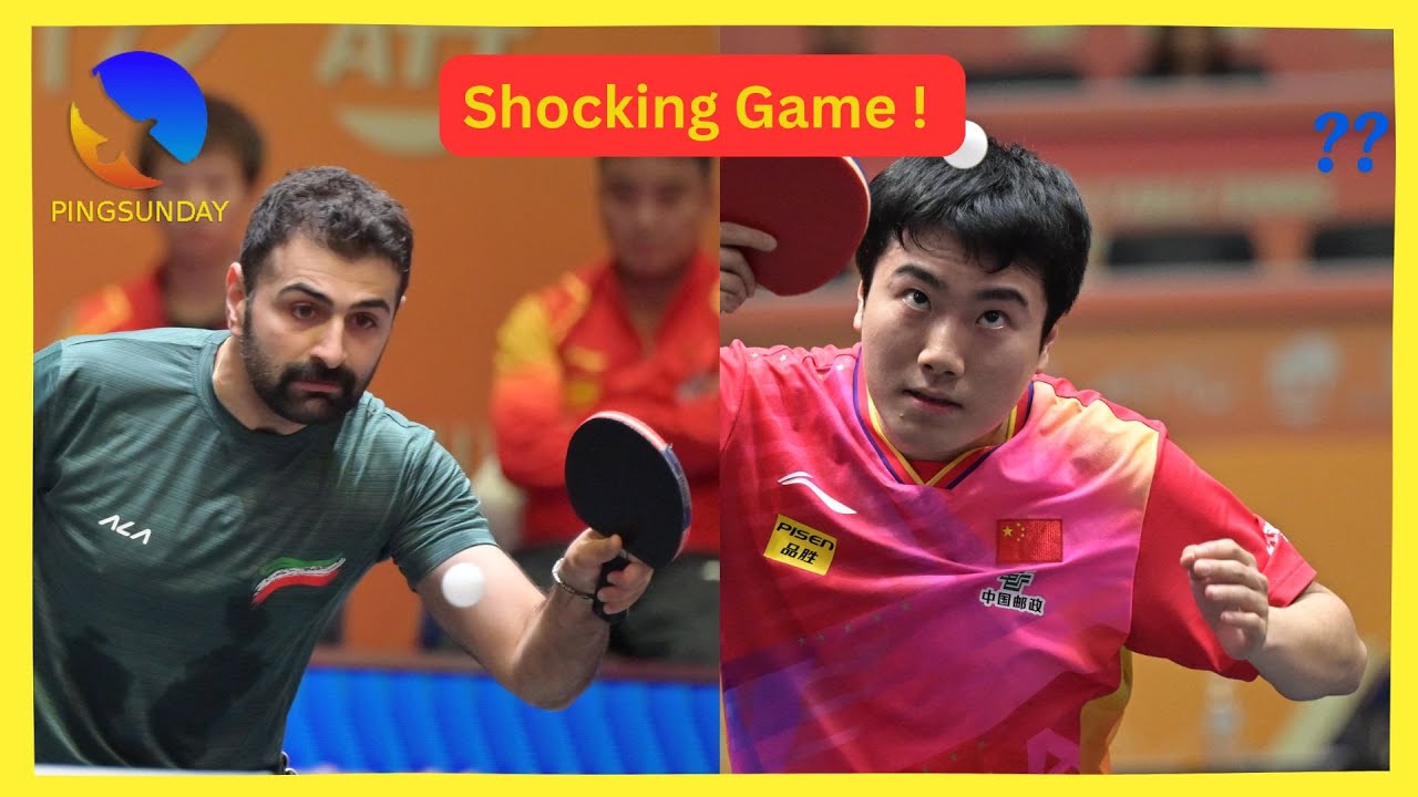 Shocking Match ! Round 1/16 | Liang Jingkun (China)  vs Noshad Alamiyan (Iran) | Asian Championships
