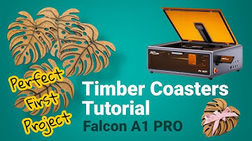 How to: Beginner level project on the Creality Falcon A1 Pro using Falcon Design Space free file 