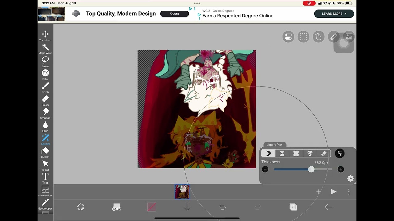 Blood pool trend || TW: FAKE BLOOD 