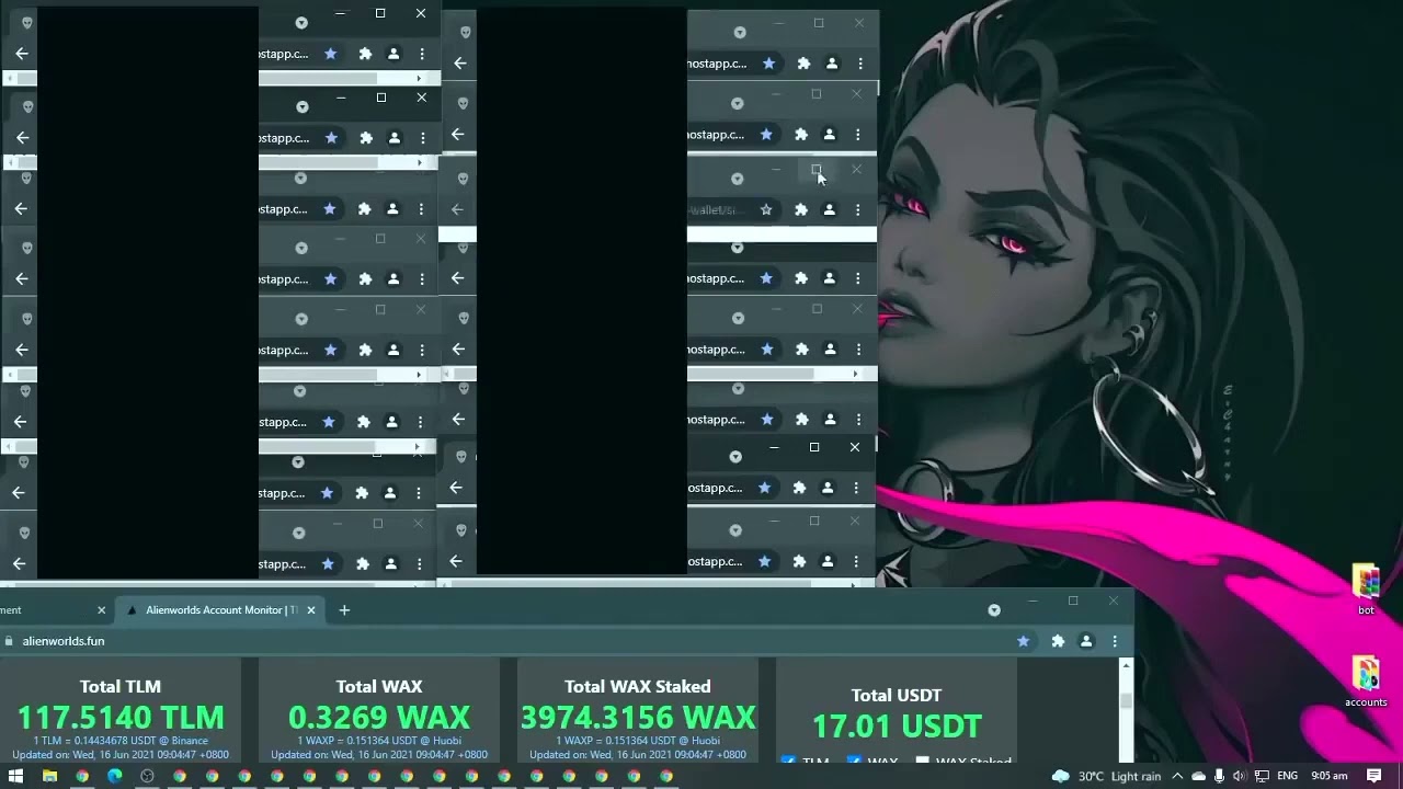 Alien Worlds Bot | 7 Days Trial