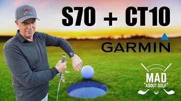 Garmin S70 Golf Watch + CT10 Sensors #garmin #garminwatch #golf