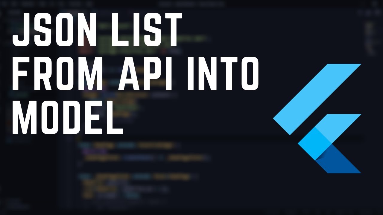 List Of Api(JSON) into Model in Flutter & Dart. - YouTube