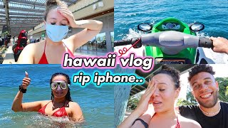 hawaii vlog jet skiing and now my phones at the bottom of the ocean