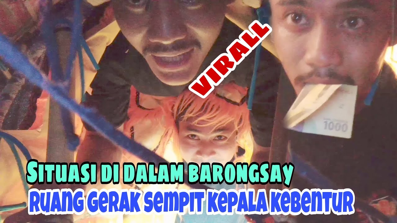 Virall atraksi barongsay di dalam kepala sampai kebentur || burok bintang panorama