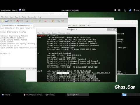 Social Engineering Toolkit Set  (kali Linux)