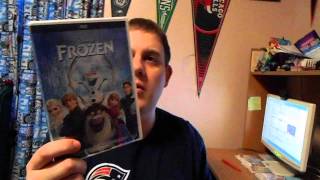 My Frozen DVD Collection