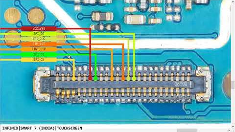 INFINIX SMART 7 INDIA Touche Notwarking Problem Ways Hardware Solution #borneoschematic #gsmstore #b