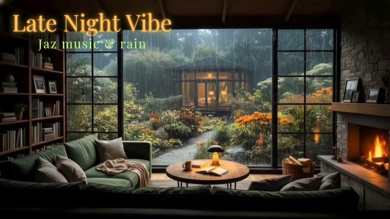 Rainy Night Jazz - Smooth Jazz & Rain Sounds for Relaxation and Sleep