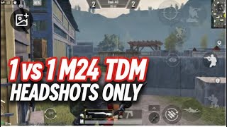 1 vs 1 M24 TDM Macth | BGMI | PUBG | Headshots 
