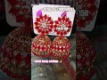 these earrings showcase rich cultural design a perfect match for traditional weeding #trendingshorts