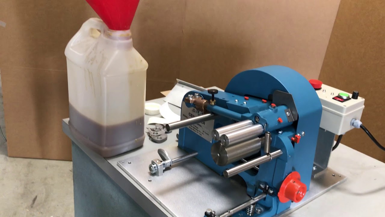 Schaefer Edge Coater - YouTube