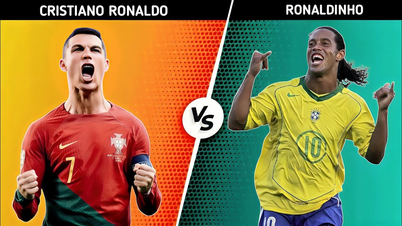Comparison: Cristiano Ronaldo Vs Ronaldinho - YouTube