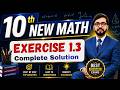 Class 10th Math New Book Exercise 1.3 | 10th Class Math Exercise 1.3 | Grade Ten Math Ex 1.3