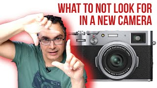 Best new cameras. 5 things you should NOT look for