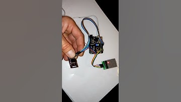 Arduino with SCA100T-D02 2-Axis Inclinometer sensor & MAX 7219 Led Matrix