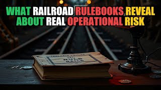 What Railroad Rulebooks Reveal About Real Operational Risk