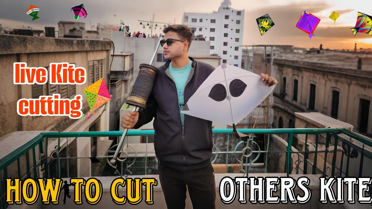 খালাস মাঞ্জা সুতা দিয়ে ঘুড়ি কাটাকাটি 😱 How To Cut Others Kite🔥KITE FIGHTING BEST TRICKS