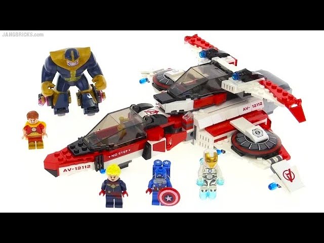🔄 LEGO Marvel 2016 Avenjet Space Mission review! set 76049 re