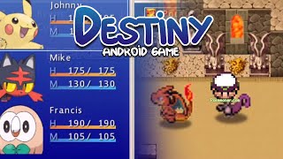 Pokemon Destiny - NEW Android mod Game with over 20 hours of story, 700 locations,.. by GHS_CJ screenshot 3