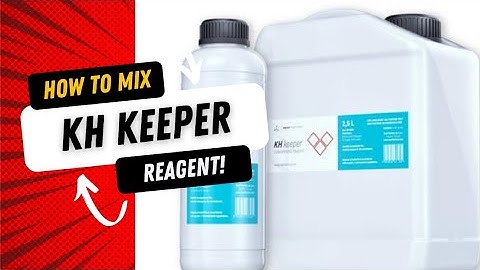 How to mix Reef Factory Kh Keeper reagent (English)
