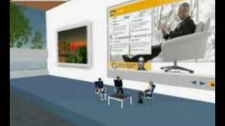Discussion panel on business KPIs inside second life