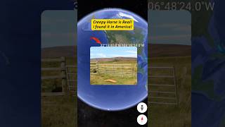 Creepy Horse found in real on google maps & google earth! #shorts