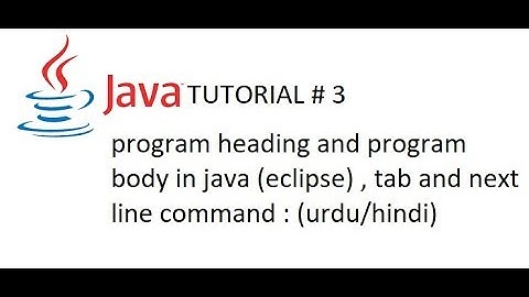 JAVA TUTORIAL #3  (URDU/HINDI) MAHAD MALIK