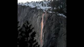 ‘Firefall’ optical illusion lights up Yosemite National Park