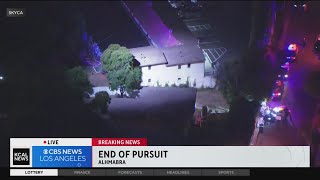 Deputies search for alleged carjacking suspect in Monterey Park