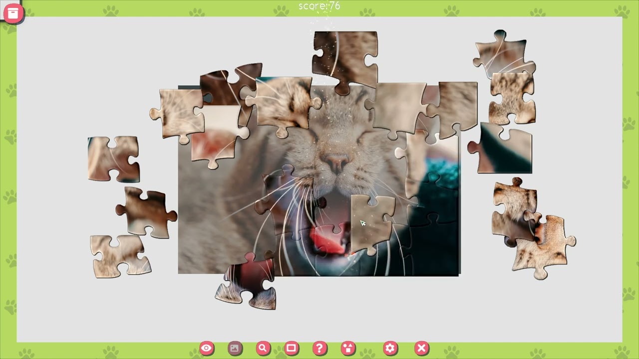 1001 Jigsaw Cute Cats 3 | gameplay (pc videogame) - YouTube