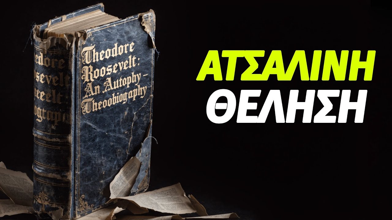 Η Αυτοβιογραφία του Θεόδωρου Ρούζβελτ | Πώς να Φτιάξεις Ατσάλινη Θέληση