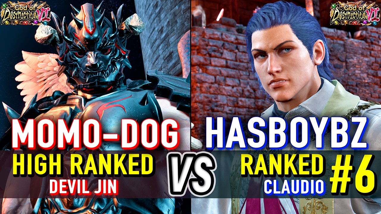 T8 🔥 MOMO-DOG (Devil Jin) vs HASBOYBZ (#6 Ranked Claudio
