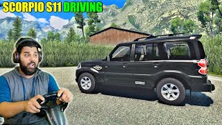 Scorpio S11 Driving on a Beautiful Route | Best Indian Car Simulator Game | Best Car Simulator Games screenshot 2