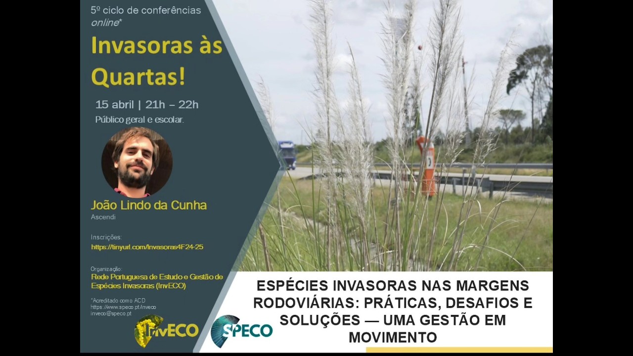 Espécies invasoras nas margens rodoviárias: práticas, desafios e soluções - uma gestão em movimento