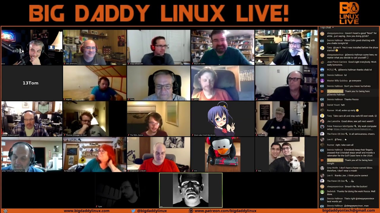 Daddy Linus Big Daddy Linux Live! 06-06-20 (8pm EDT) - YouTube