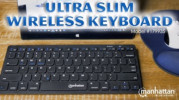 Manhattan Ultra Slim Wireless Keyboard