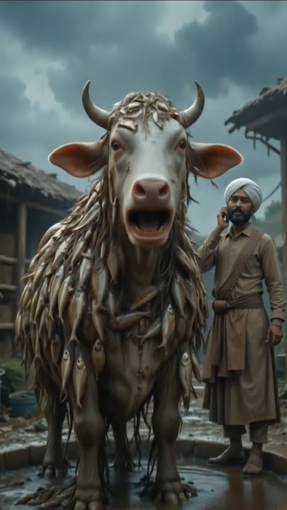 The Cow and the Well – An Emotional Rescue Story #animals #viral #shortvideo #shorts  #shortsfeed
