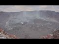 Timelapse showing rise of Halema‘uma‘u crater floor