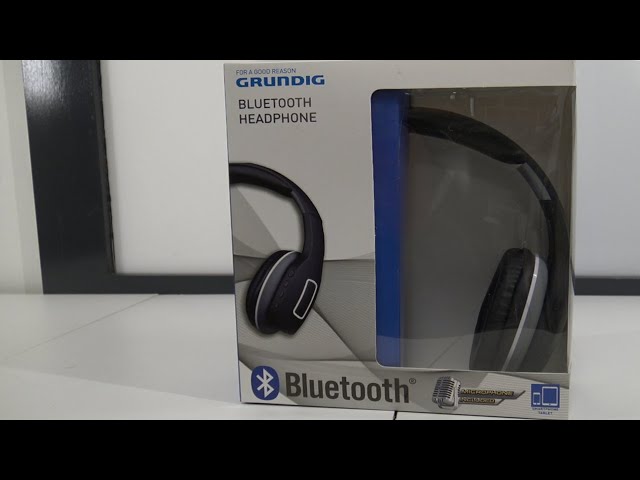 Ruwe slaap Broers en zussen schilder Grundig € 14,95,- Bluetooth Koptelefoon van de ACTION 😁 - YouTube