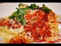 Recipe for Homemade Tomato Sauce with Chicken and Spaghetti