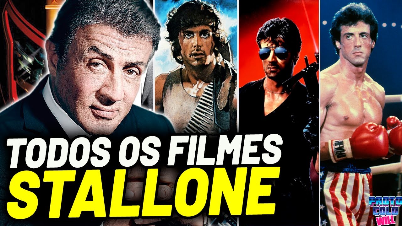 Todos Os Filmes De Rocky Balboa SYLVESTER STALLONE | ALL MOVIES WITH THE ACTOR from 1969 to 2022 | Full and  update filmography - YouTube