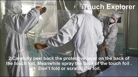 Touch Foil Lamination video