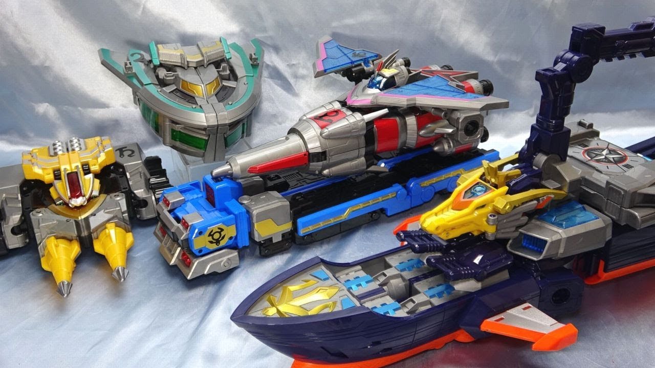 大集合 巨神戦撃隊２スペースディレイター　全ロボ＆メカ合体  Battle Strike Team: Space Deleter ＣＴ212