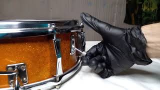 Рабочий барабан Тактон . Обзор. | Vintage Tacton snare drum.