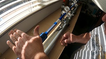 How to do a Tiger wrap on a fishing Rod