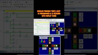 FULL AUTOMATIC PROGRAM TRAFIC LIGHT WITH CX DESIGNER & CX PROGRAMMER