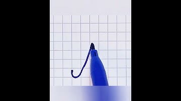 How To Improve Handwriting || Cursive Handwriting Capital Letter " N "