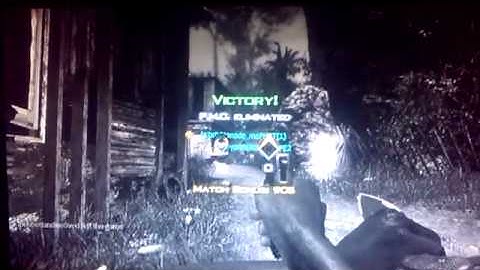 MW3 throwing knife infected last kill